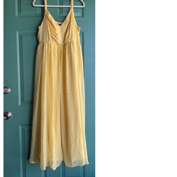 torrid Dresses & Skirts - Torrid 2x stunning yellow maxi dress